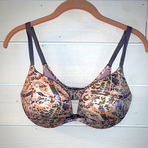 💎2 for $25💎 Victoria's Secret - Plunge Multicolor Bra 34E ( DD) - Picture 1 of 12